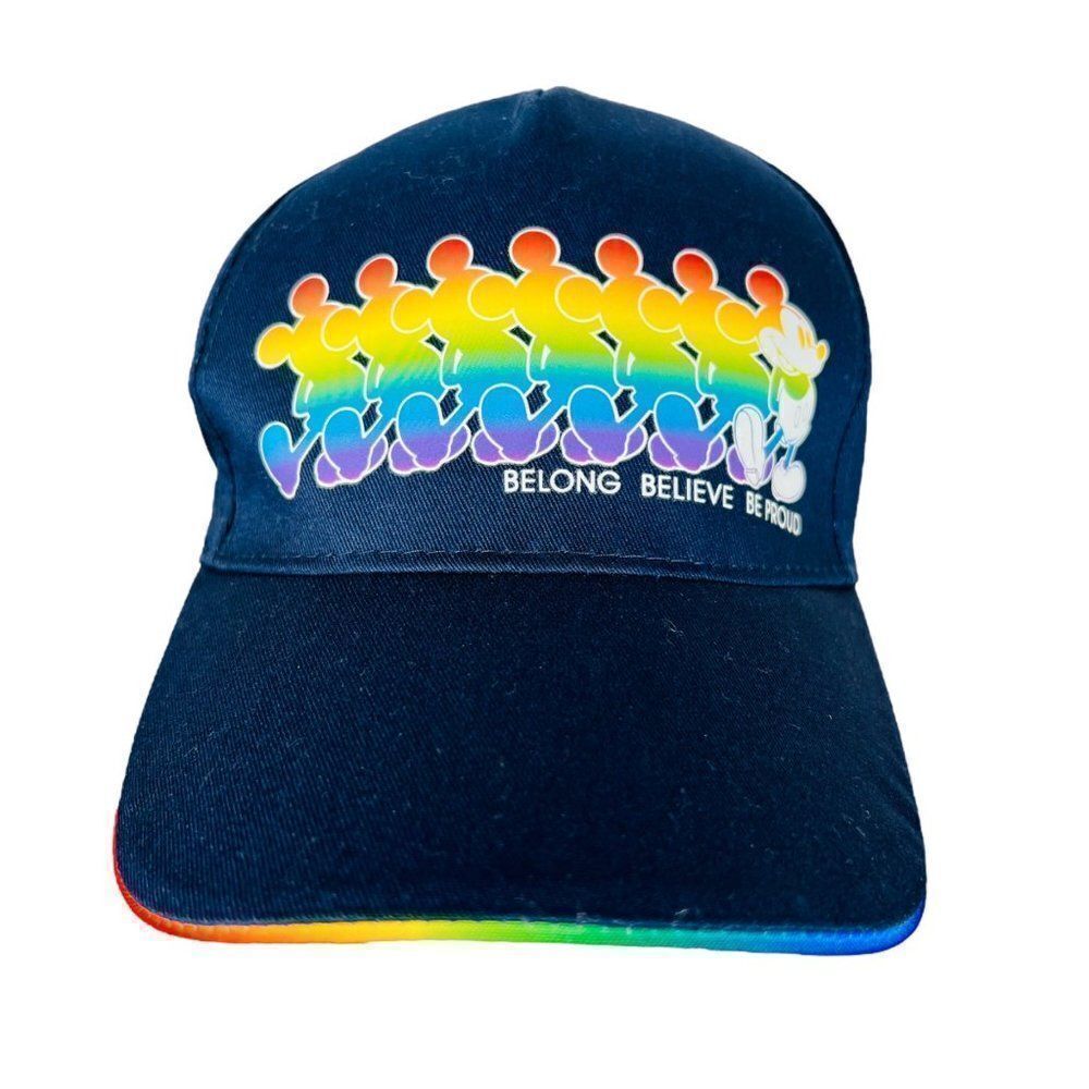 Disney Pride Collection‎ Belong Believe Be Proud Snapback Hat Adjustable